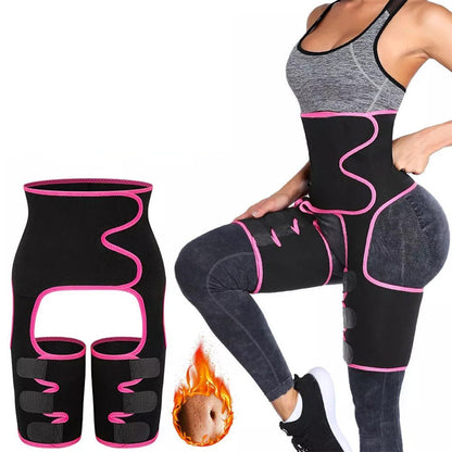 3 in 1 High Waist Body Shaper Belt Butt Lifter Tummy Control for Women