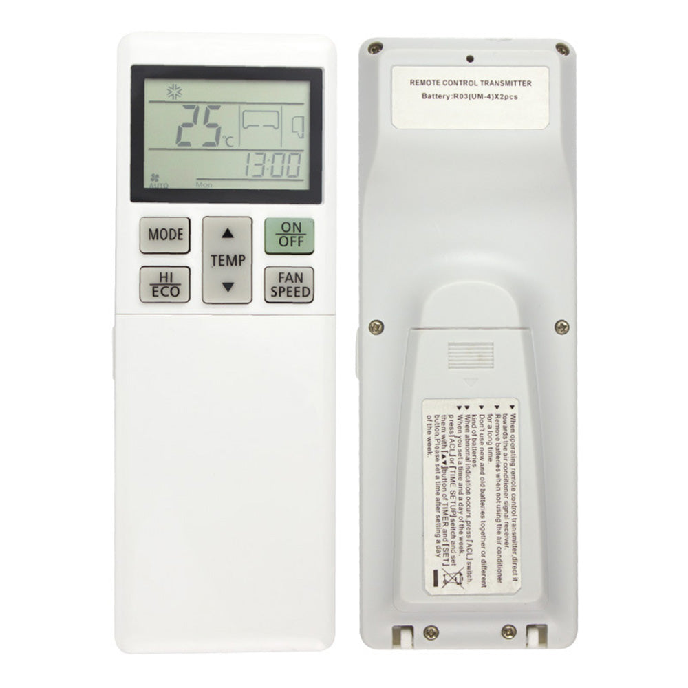 Replacement Remote Control for Mitsubishi RLA502A700B RLA502A700S