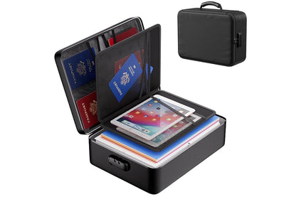 Fireproof Waterproof Document Bag with Lock