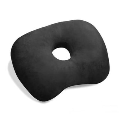 Ear Piercing Pillow with Hole Soft Ear Pillow for Side Sleepers Black