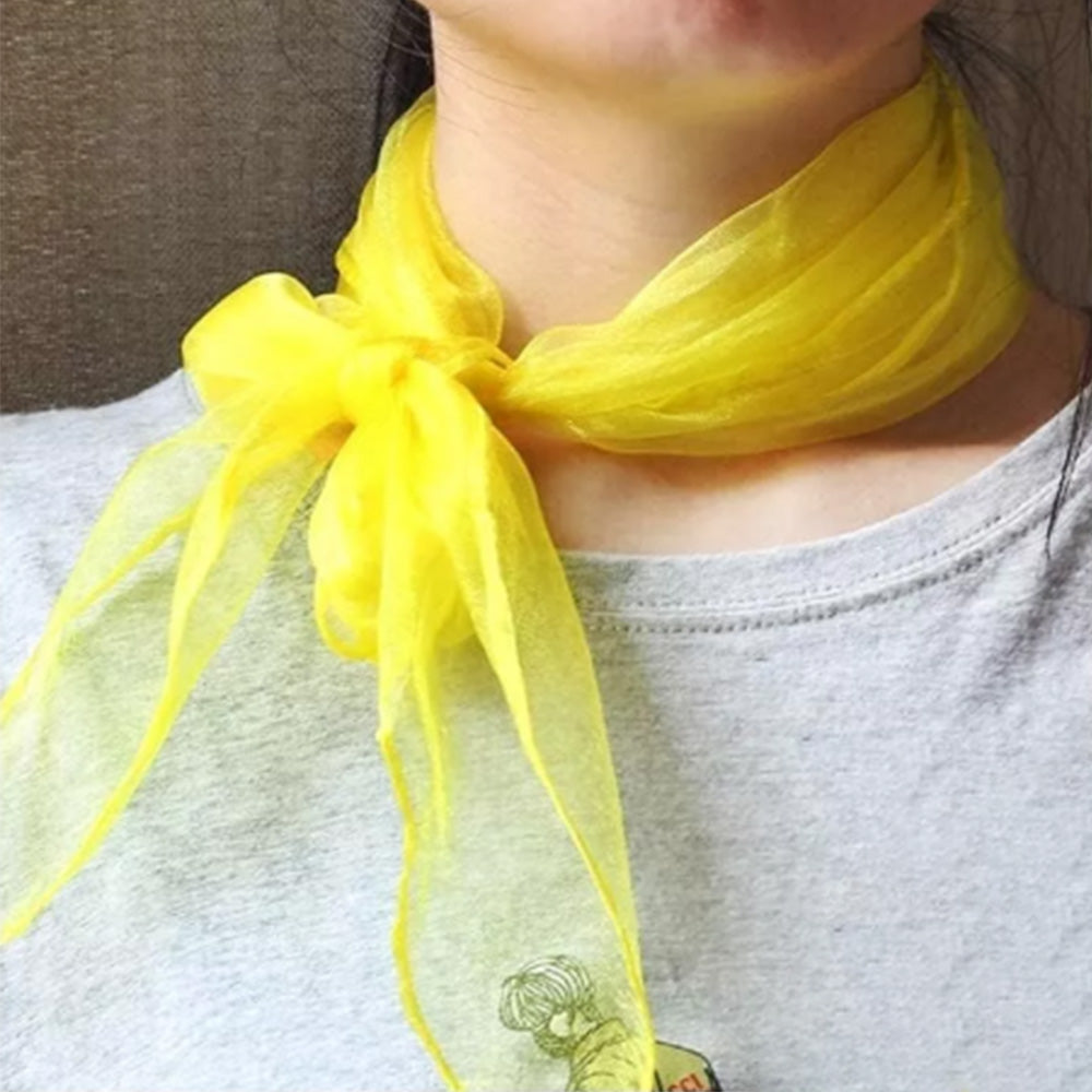 6Pcs Juggling Scarves Colorful Actives Dance Music Scarves