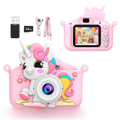 Little Ones Digital Camera with 32GB Card and Reader - Pink