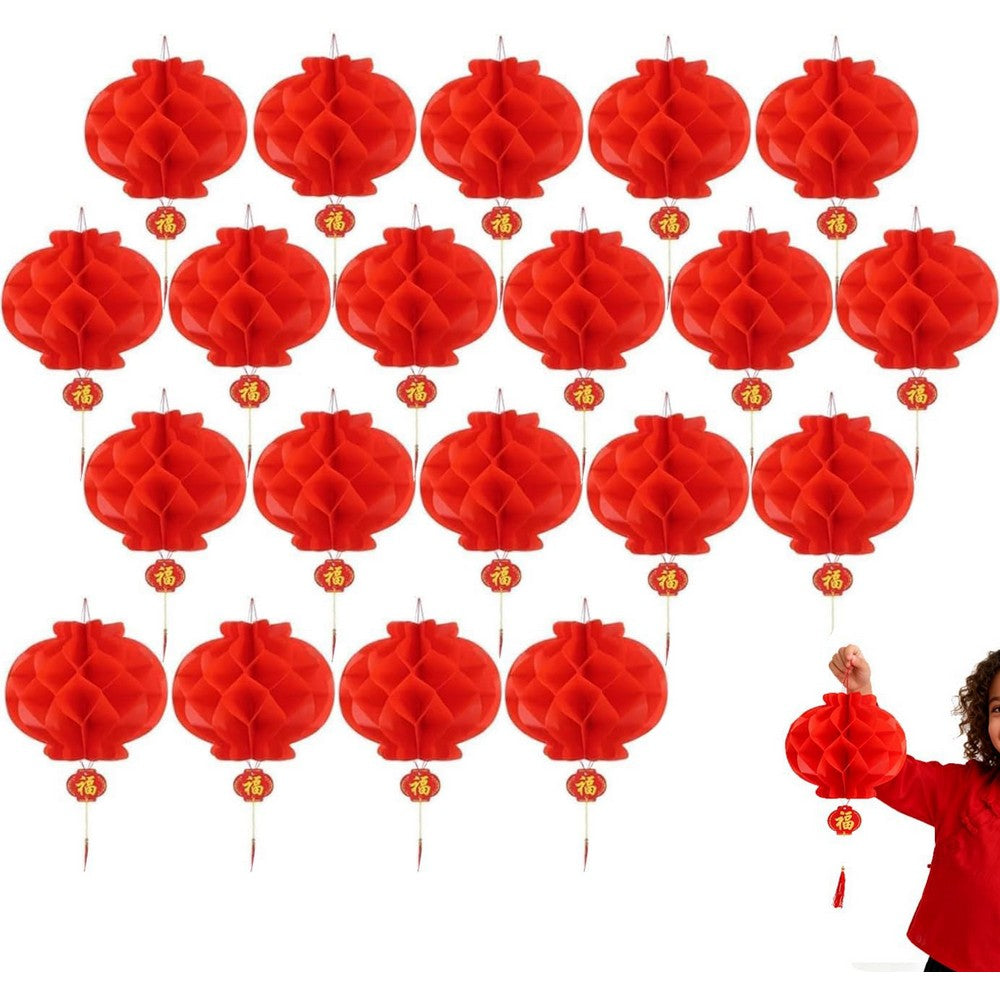 50Pcs Chinese New Year Lanterns Festival Decorations for Wedding and Restaurant