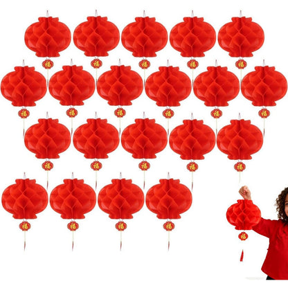 50Pcs Chinese New Year Lanterns Festival Decorations for Wedding and Restaurant