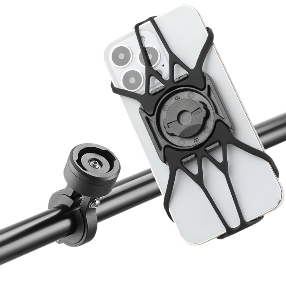 Detachable Bike Phone Holder Universal Bicycle & Motorcycle Cell Phone Mount