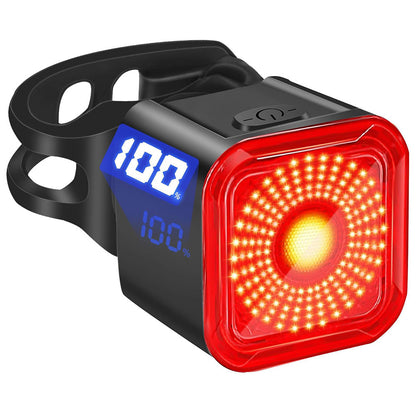 Smart Brake Sensing Bike Tail Light ââ‚?USB Rechargeable Safety Lamp