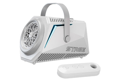 Automatic Blower Remote Control Bubble Machine - White