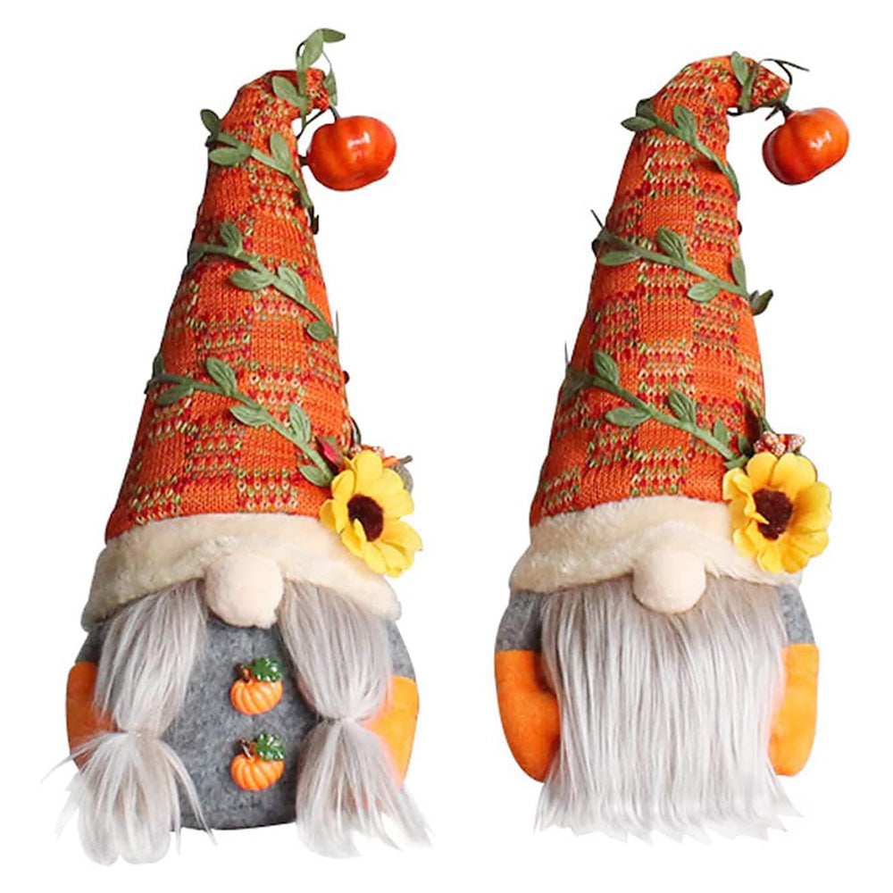 2PS Fall Decorations for Home ¨C Thanksgiving Decor with Fall Pumpkin Gnomes Plush Dolls