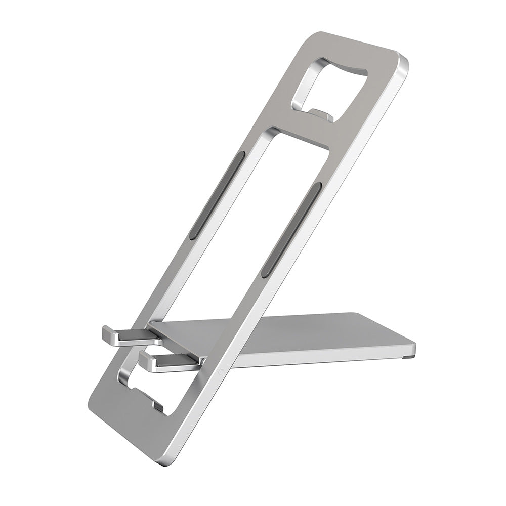 Foldable Aluminum Cell Phone Stand Portable Adjustable Holder for Desk and Travel