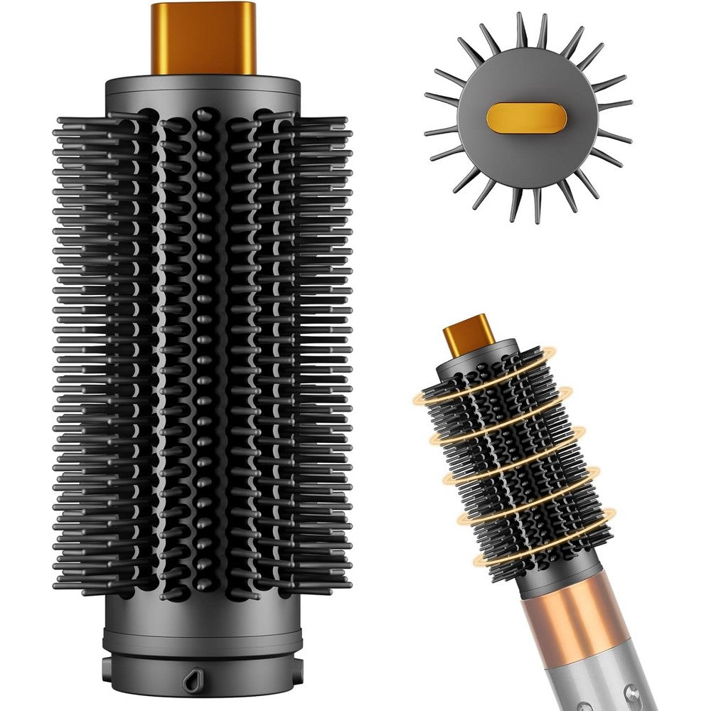Large Round Volumizing Brush Attachment for Dyson Airwrap HS01/05/08-Gold