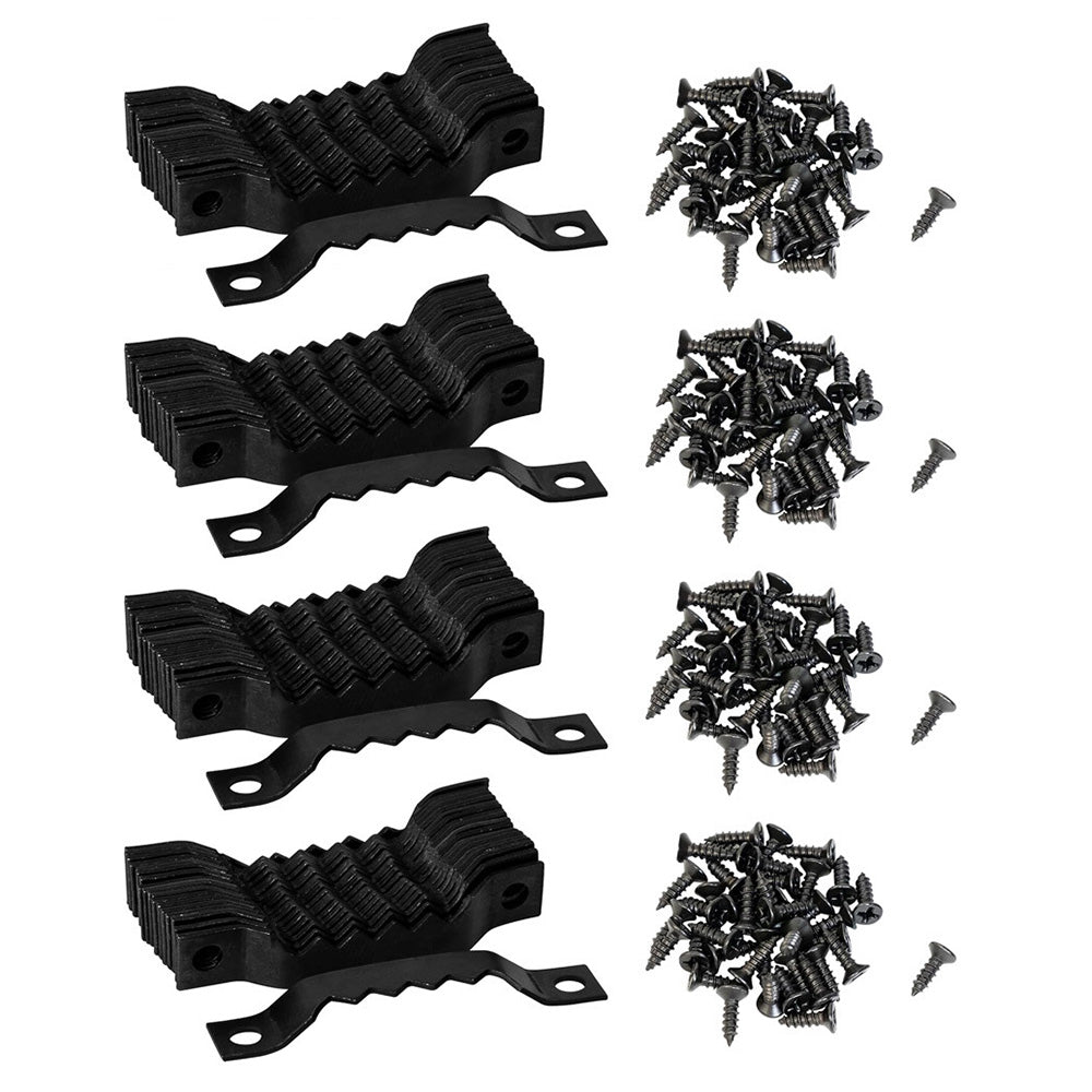 100 Pack Sawtooth Picture Frame Hangers Oil Hanging Wall Hooks and Screws