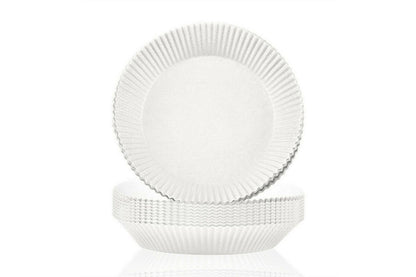 60 PCS Air Fryer Disposable Paper Liner for Microwave Non-Stick-White