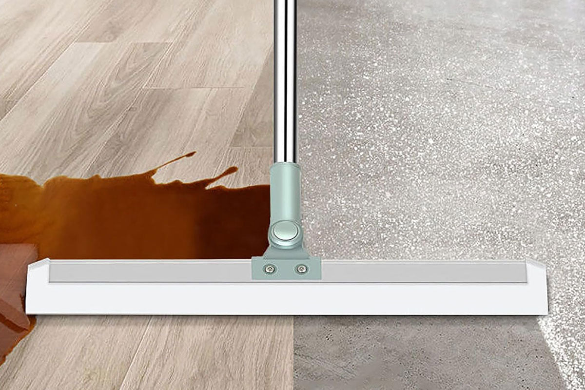 Magic Foam Squeegee Floor Brush Scrub Broom Scrubber Silicone Wiper