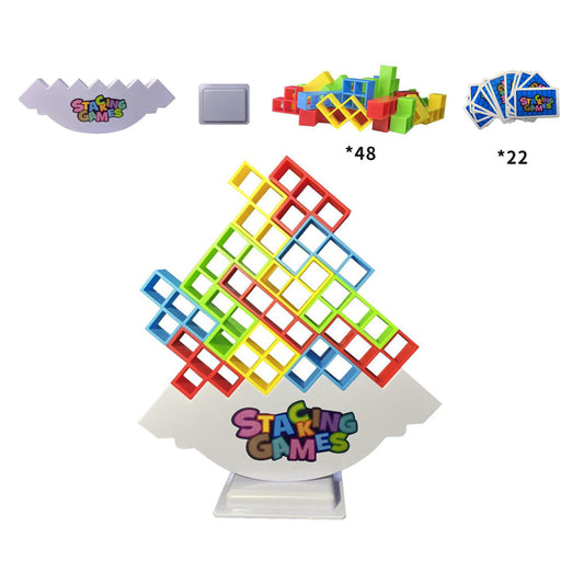 Stacking Balance Blocks Game Team Toys for Kids Adults Style 1