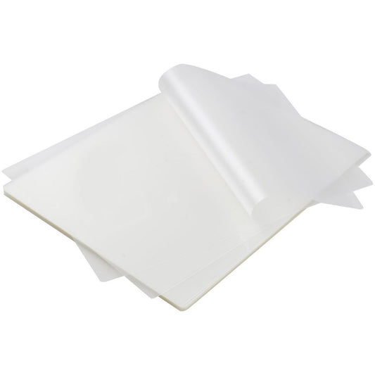 100Pcs 75mic Clear Thermal Laminating Plastic Paper Laminator Sheets