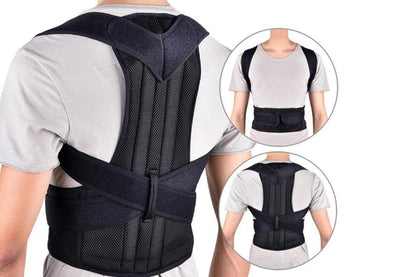 Posture Corrector for Women Men Adjustable Back Brace Shoulder Support Spine Breathable