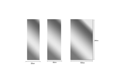 2M Self Adhesive Large Mirror Wall Sticker Roll