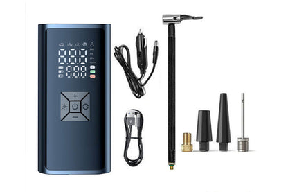 Dual Mode Car Tire Inflator Cordless Air Pump with Light Digital Pressure Gauge