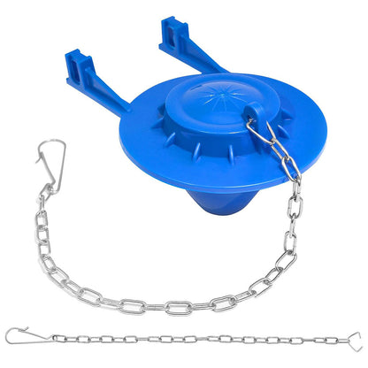 Universal Toilet Flapper Replacement Kit for Toilet Tank Flapper With Stainless Chains and Wrench