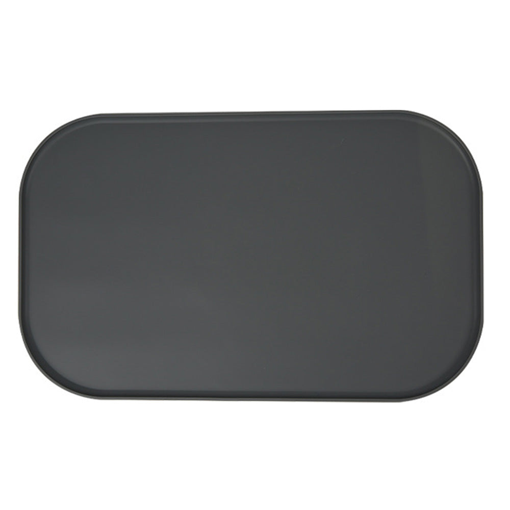 Silicone Pet Feeding Mat Raised Edge Anti-Spill Washable Non-Slip Placemat-Grey