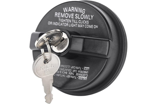 Locking Gas Cap with 2 Keys Lock Fuel Cap Compatible With Chevy Honda Nissan