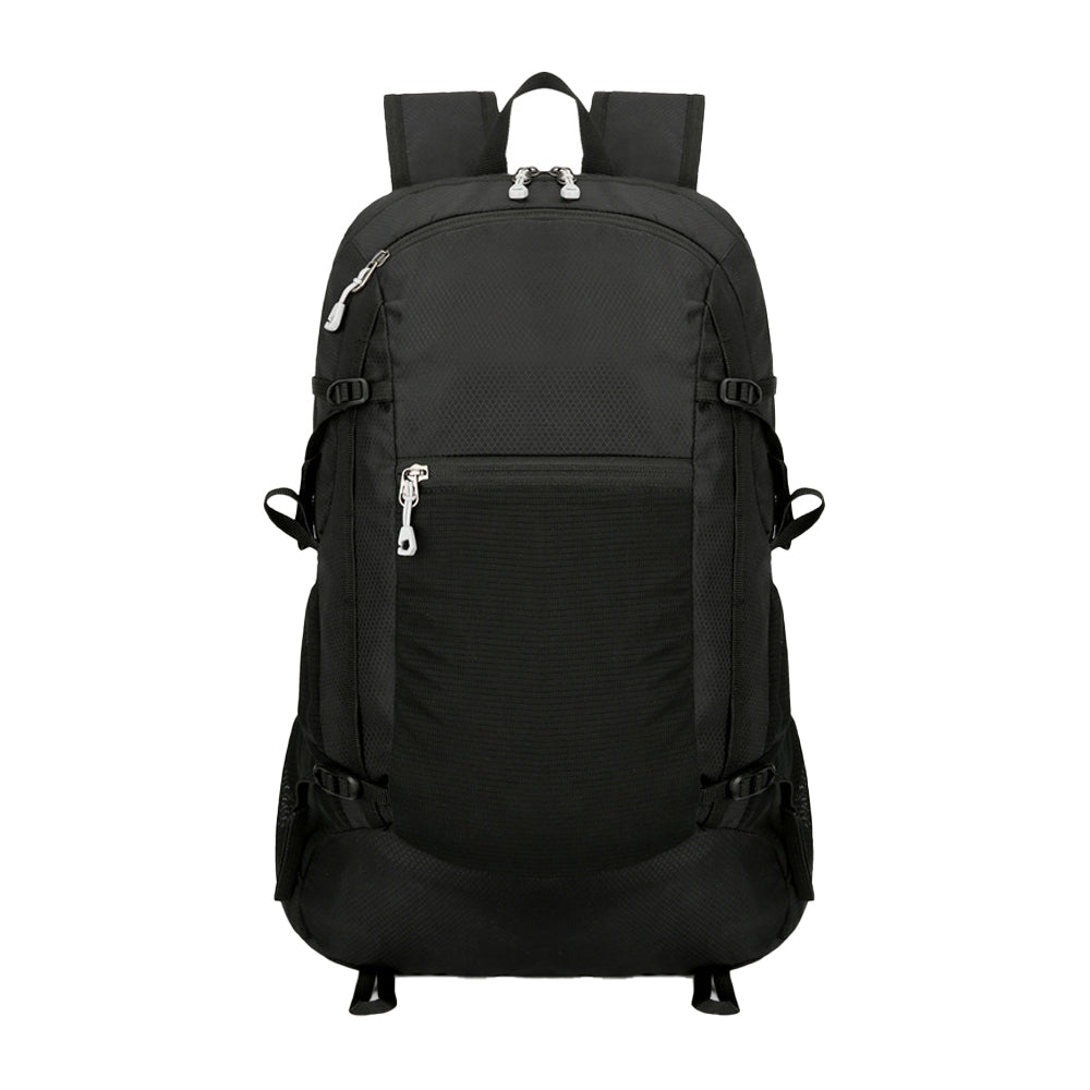 Hiking Backpack Packable Travel Day Pack Lightweight Water Resistant Hiking Daypack for Women Men Black