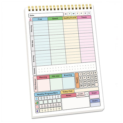 A5 Calorie Tracker Journal Food Diary Meal Log Book