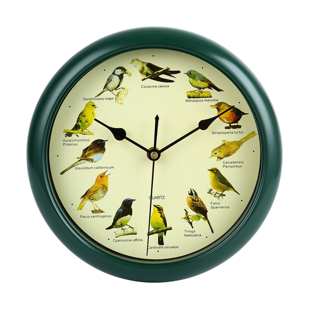 13 Inch Singing Bird Clock Wall Clock and Desk Sound Clock