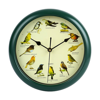 13 Inch Singing Bird Clock Wall Clock and Desk Sound Clock