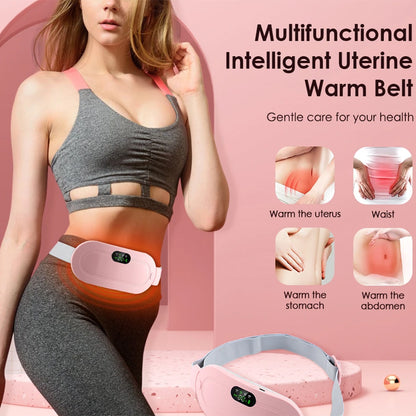 Electric Heating Belt for Women Portable Waist Abdomen Warmer with Massage