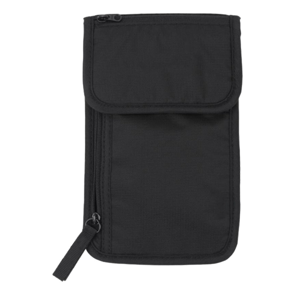 RFID-Blocking Wallet Travel Security Passport Card Holder Anti-Theft Pouch