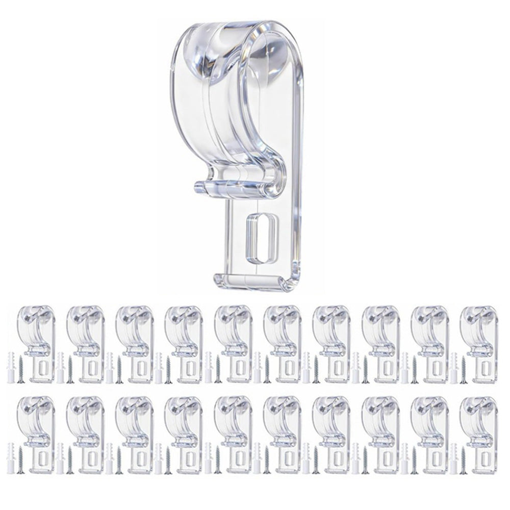20Pcs Blind Chain Clip with Screws Curtain P Clips Blind Cord Holder