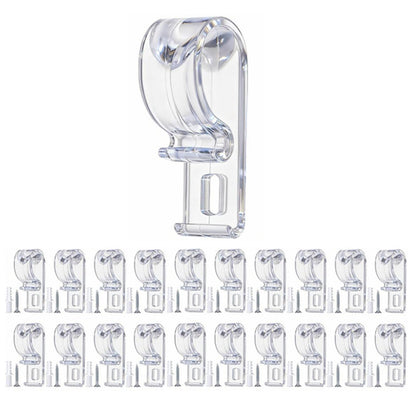 20Pcs Blind Chain Clip with Screws Curtain P Clips Blind Cord Holder