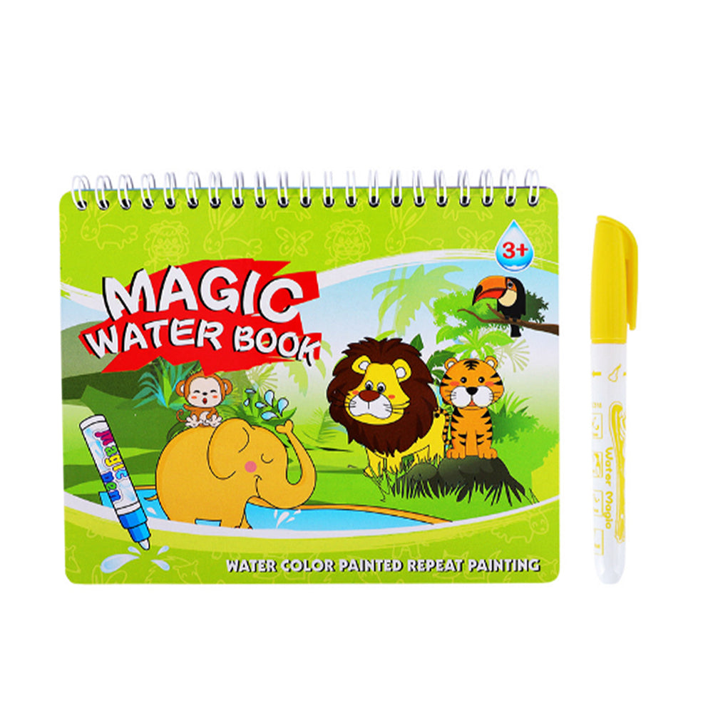 Magic Water Drawing Book Doodle Coloring Book for Kids Educational Learning Toys for Toddlers Style 1