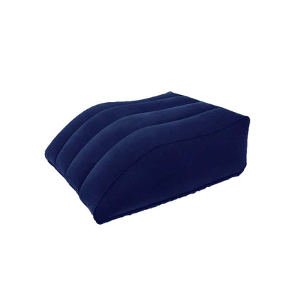 Wedge Pillow for Sleeping Inflatable Leg Elevation Pillow Leg Support Pillow for Ankle Foot Rest Blue