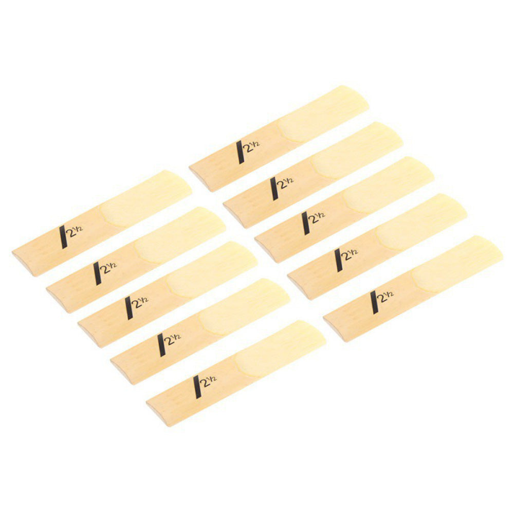 10 Pack Alto Saxophone Reeds Traditional Alto Sax Reeds - 2.0 Hardness