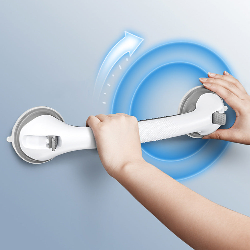 Suction Grab Bar Safety Handle for Seniors & Bathroom Support