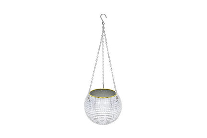Disco Ball Hanging Planters for Indoor Outdoor Plants with Chain