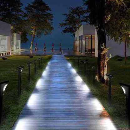 2 Pieces Waterproof Solar Garden Lights with Motion Sensor
