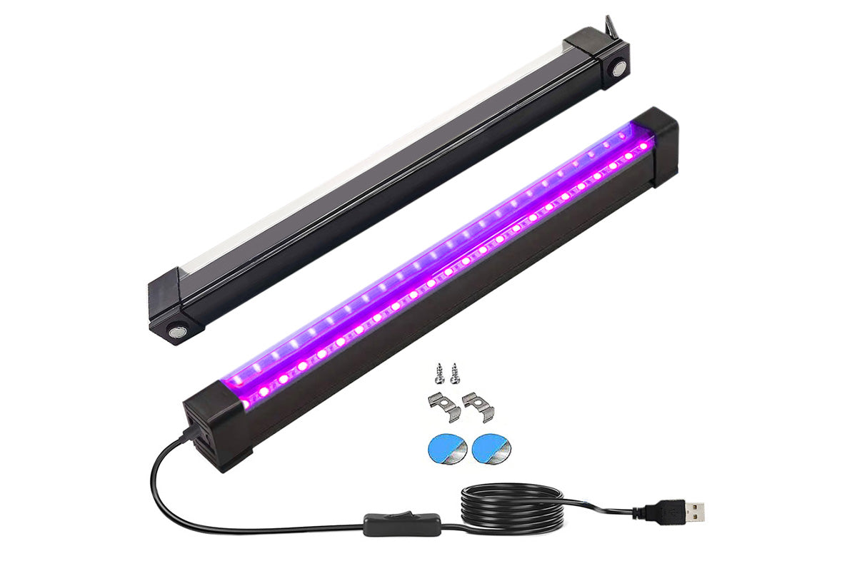 2 Piece Party Glow LED UV Black Light Bar