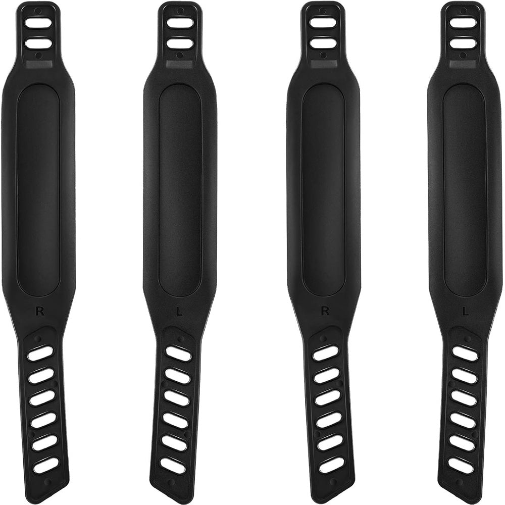 2 Pairs Bike Pedal Straps Foot Retainers for Indoor and Outdoor Cycling