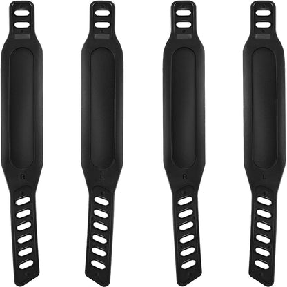 2 Pairs Bike Pedal Straps Foot Retainers for Indoor and Outdoor Cycling