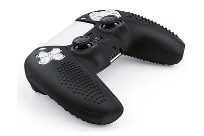 Silicone Skin Case Cover and 10 Grip Caps for Sony PS5 Controller Accessories