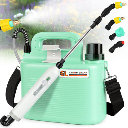 6L Electric Sprayer Garden Weed Sprayer with 3 Nozzles