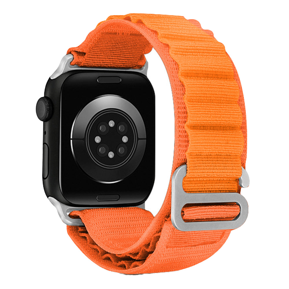 Alpine Loop Watch Band Strap Compatible Sport Soft Watch Band  with Apple iWatch-Orange