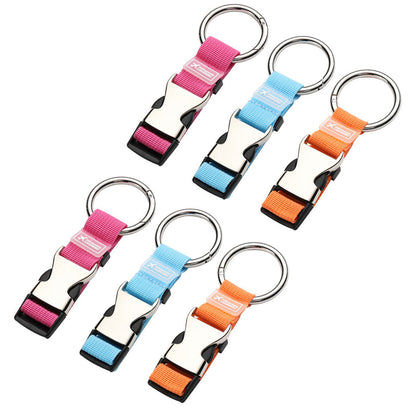 6 PCS Adjustable Luggage Connector Straps