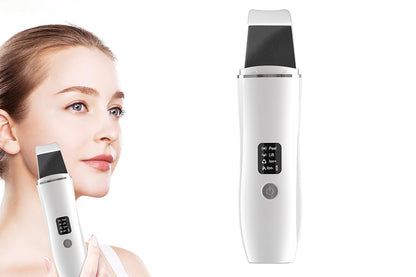 Face Scrubber Skin Spatula Blackhead Remover with 4 Modes for Facial Skincare