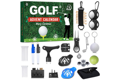 24-Day Golf Advent Calendar Christmas Countdown Calendar