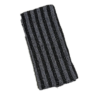 2 PCS Extra Long Exfoliating Back Scrubber Adult Bath Washcloth for Smooth Skin Black