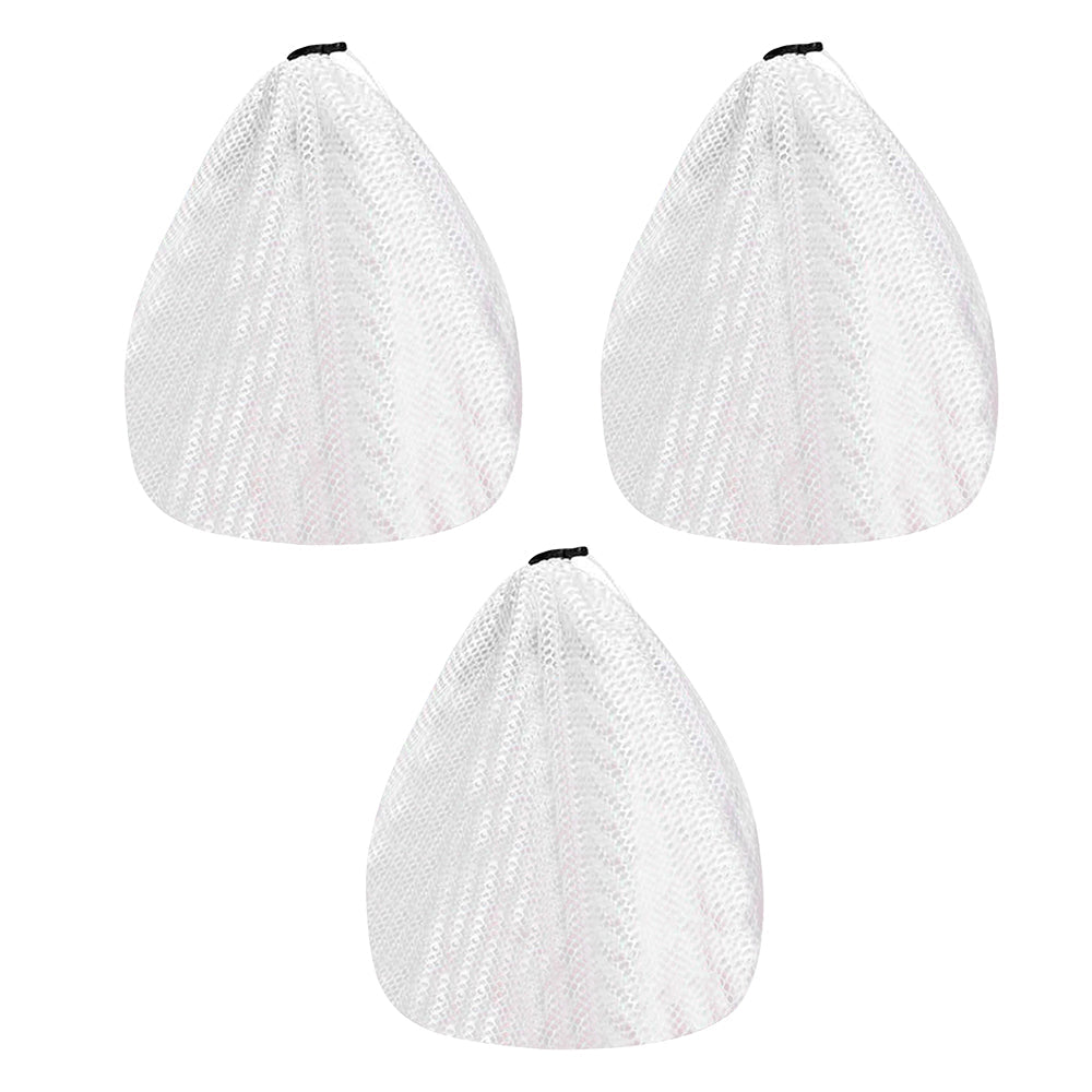 Set 3Pcs Mesh Laundry Bags with Drawstring Closure Wash Bags for Washing Machine
